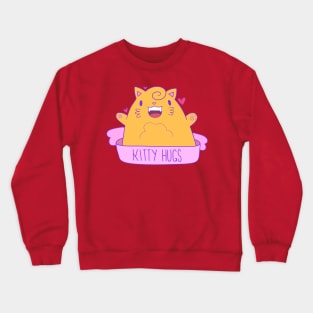 Kitty Hugs Crewneck Sweatshirt